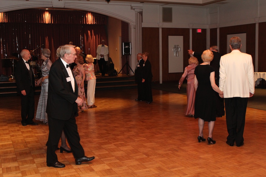 Post dinner dancing at Toppers May 16th 2014