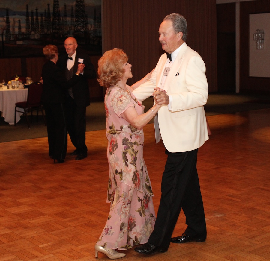 Post dinner dancing at Toppers May 16th 2014