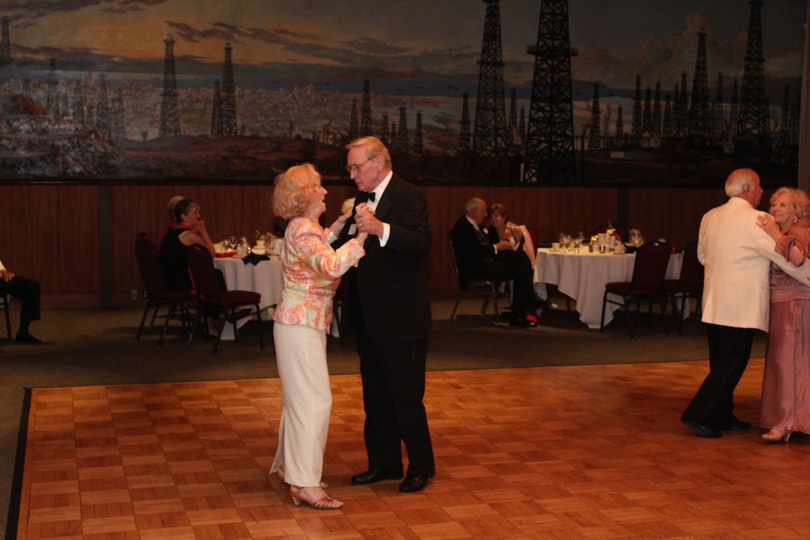 Post dinner dancing at Toppers May 16th 2014