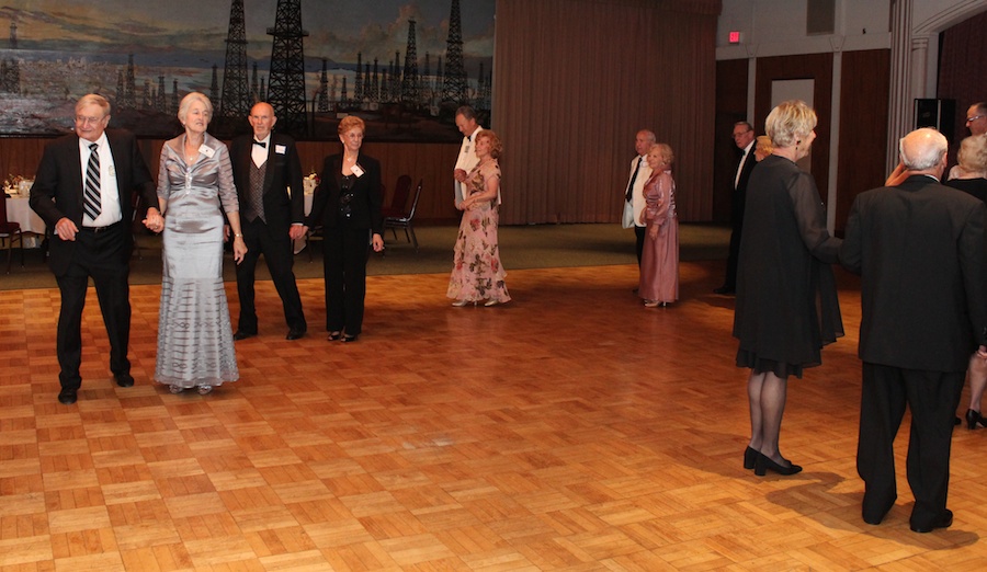 Post dinner dancing at Toppers May 16th 2014