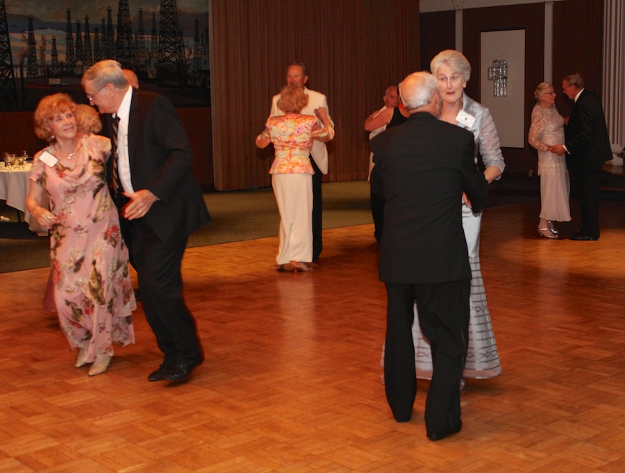 Post dinner dancing at Toppers May 16th 2014