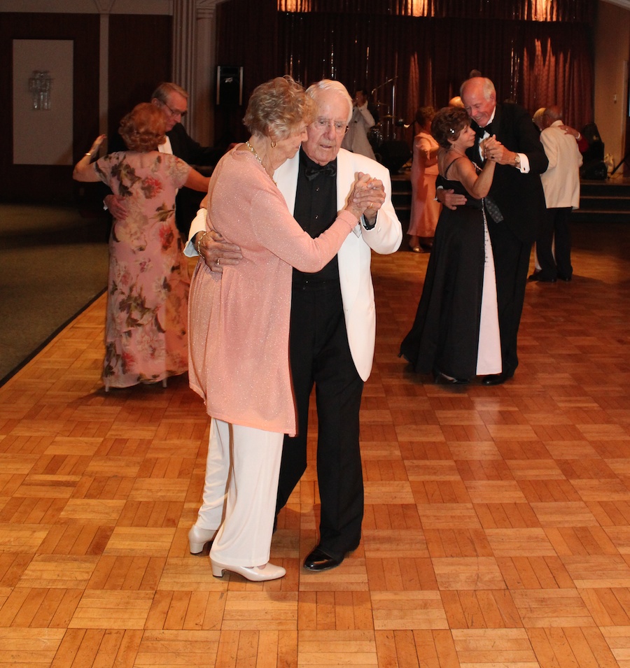 Post dinner dancing at Toppers May 16th 2014