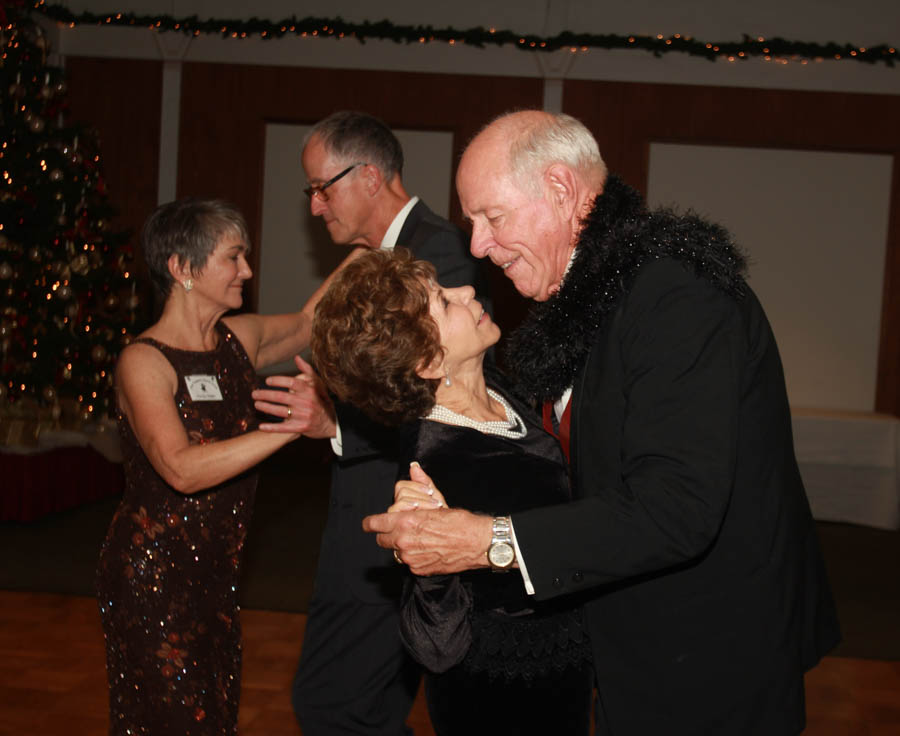 Dancing at the Mistletoe Ball with the Toppers December 2014