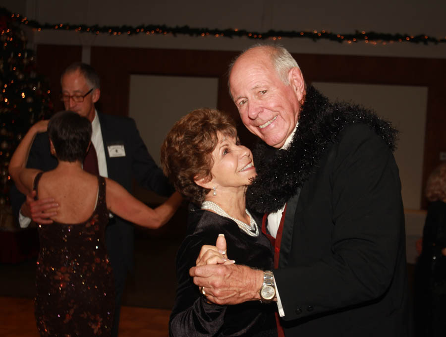 Dancing at the Mistletoe Ball with the Toppers December 2014