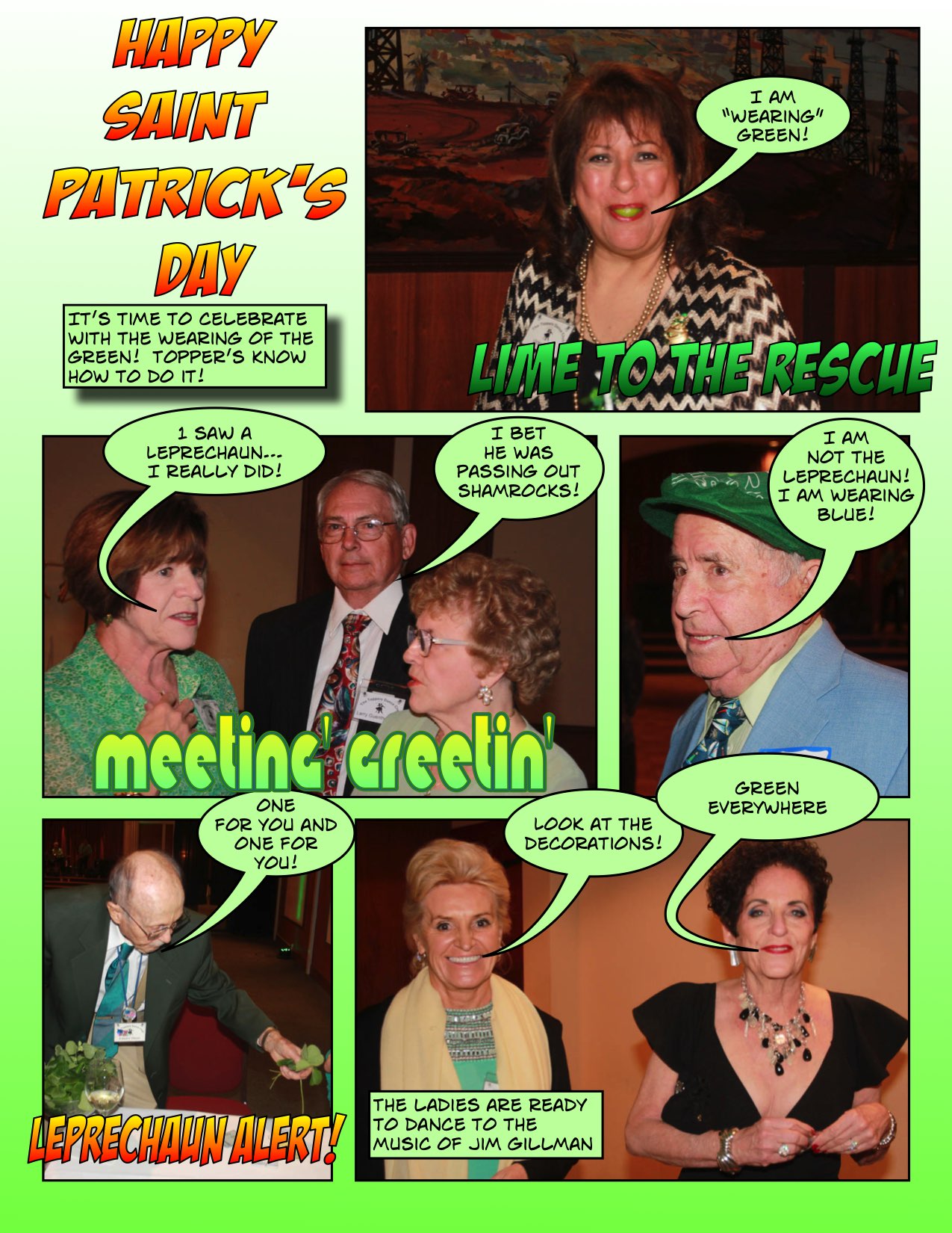 Topper's St Patrick's Day Dance 3/18/2016