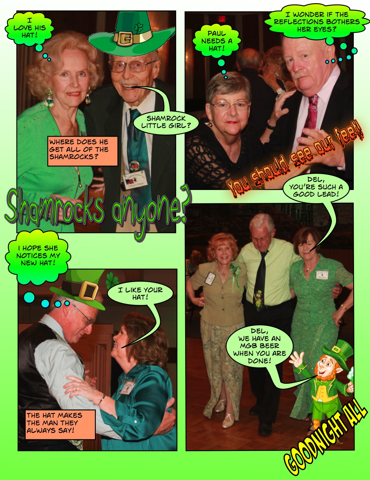 Topper's St Patrick's Day Dance 3/18/2016