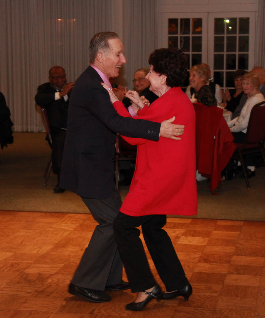 Dancing the night away at the Topper's Dance Club 1/20/2017