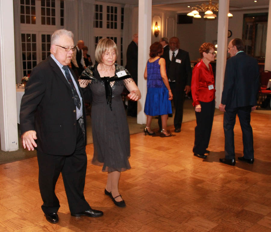 Dancing the night away at the Topper's Dance Club 1/20/2017