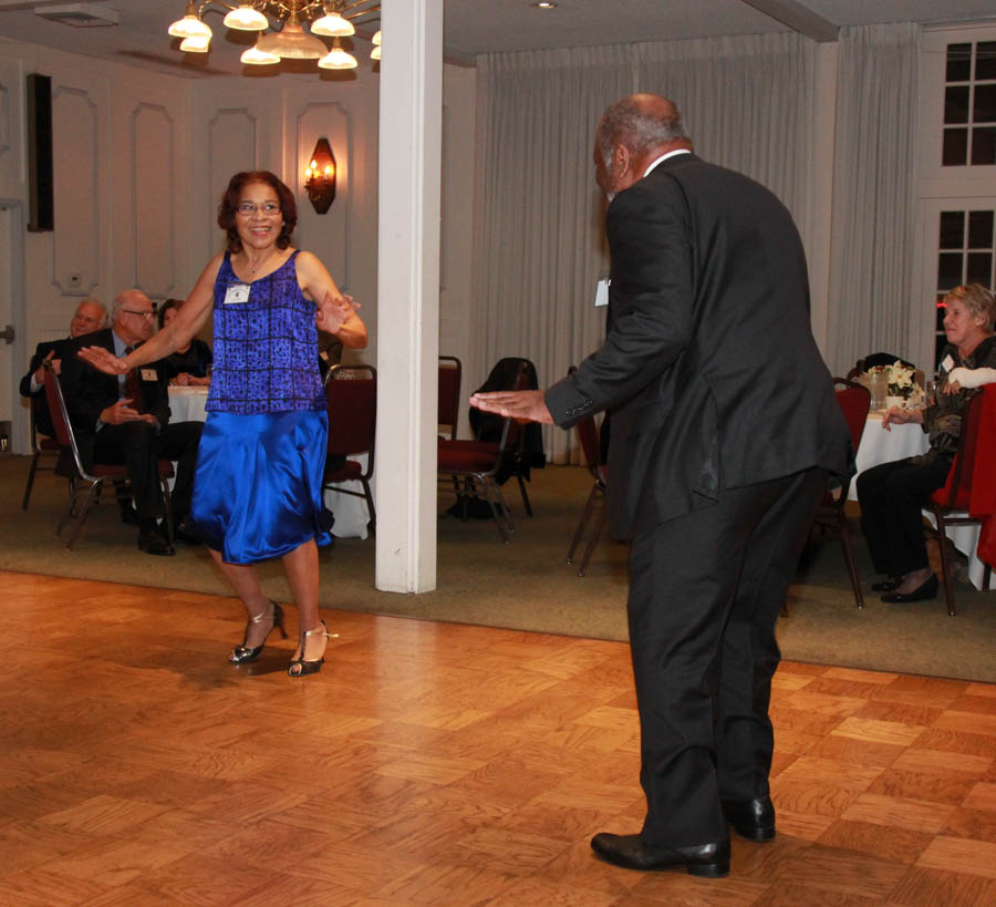 Dancing the night away at the Topper's Dance Club 1/20/2017