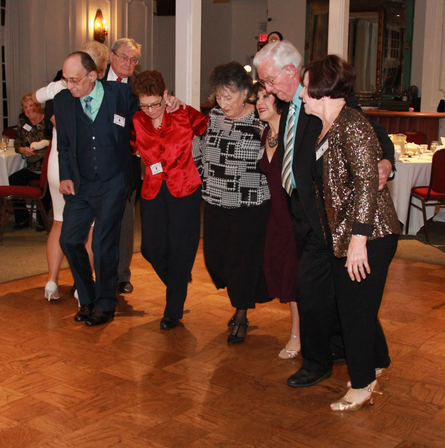 Dancing the night away at the Topper's Dance Club 1/20/2017