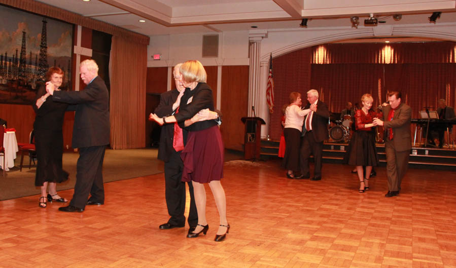 Dancing the night away with the Topper's Dance Club from Long Beach, California