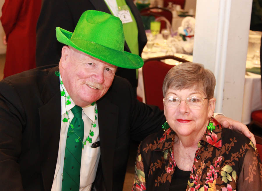 Celebrating St Patrick's Day March 17th 2017 at the Petroleum Club with the Topper's Dance Club