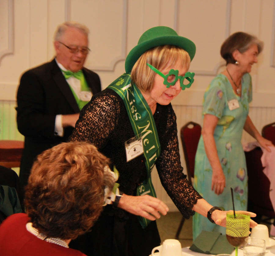 Celebrating St Patrick's Day March 17th 2017 at the Petroleum Club with the Topper's Dance Club