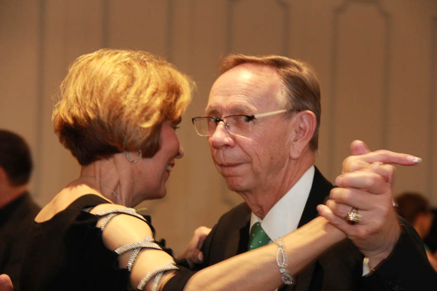 Celebrating St Patrick's Day March 17th 2017 at the Petroleum Club with the Topper's Dance Club