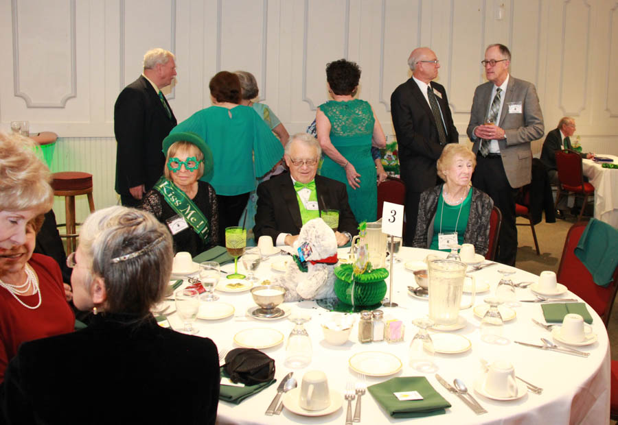 Celebrating St Patrick's Day March 17th 2017 at the Petroleum Club with the Topper's Dance Club