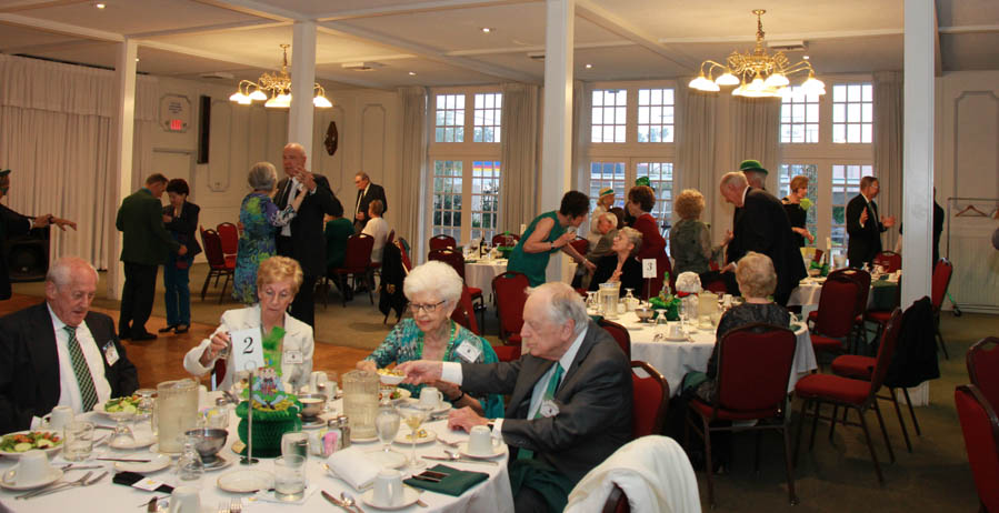 Celebrating St Patrick's Day March 17th 2017 at the Petroleum Club with the Topper's Dance Club