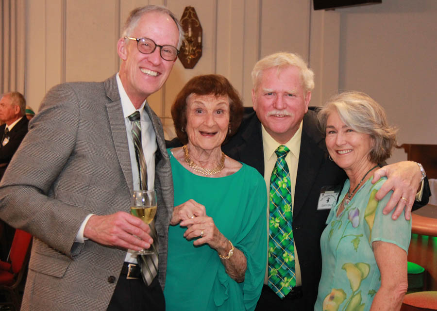 Celebrating St Patrick's Day March 17th 2017 at the Petroleum Club with the Topper's Dance Club