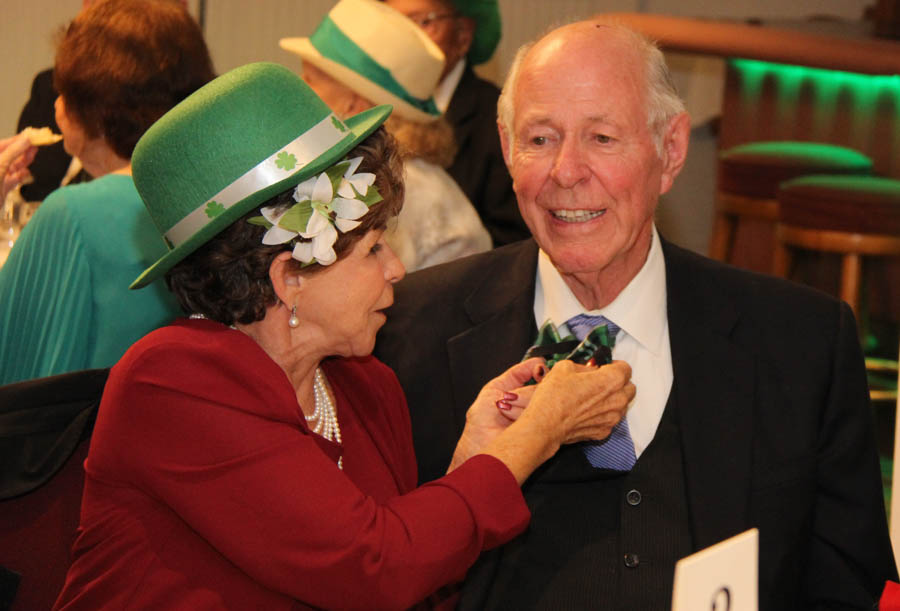 Celebrating St Patrick's Day March 17th 2017 at the Petroleum Club with the Topper's Dance Club