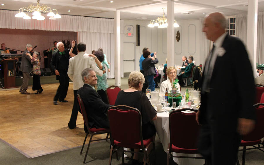 Celebrating St Patrick's Day March 17th 2017 at the Petroleum Club with the Topper's Dance Club