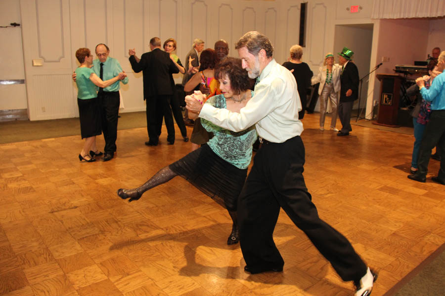 Celebrating St Patrick's Day March 17th 2017 at the Petroleum Club with the Topper's Dance Club