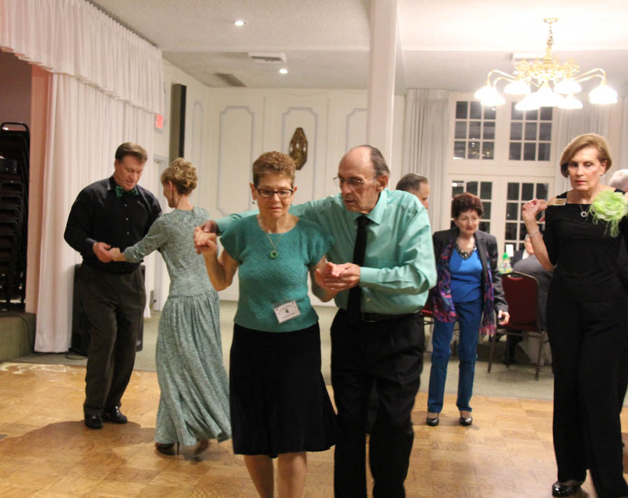 Celebrating St Patrick's Day March 17th 2017 at the Petroleum Club with the Topper's Dance Club