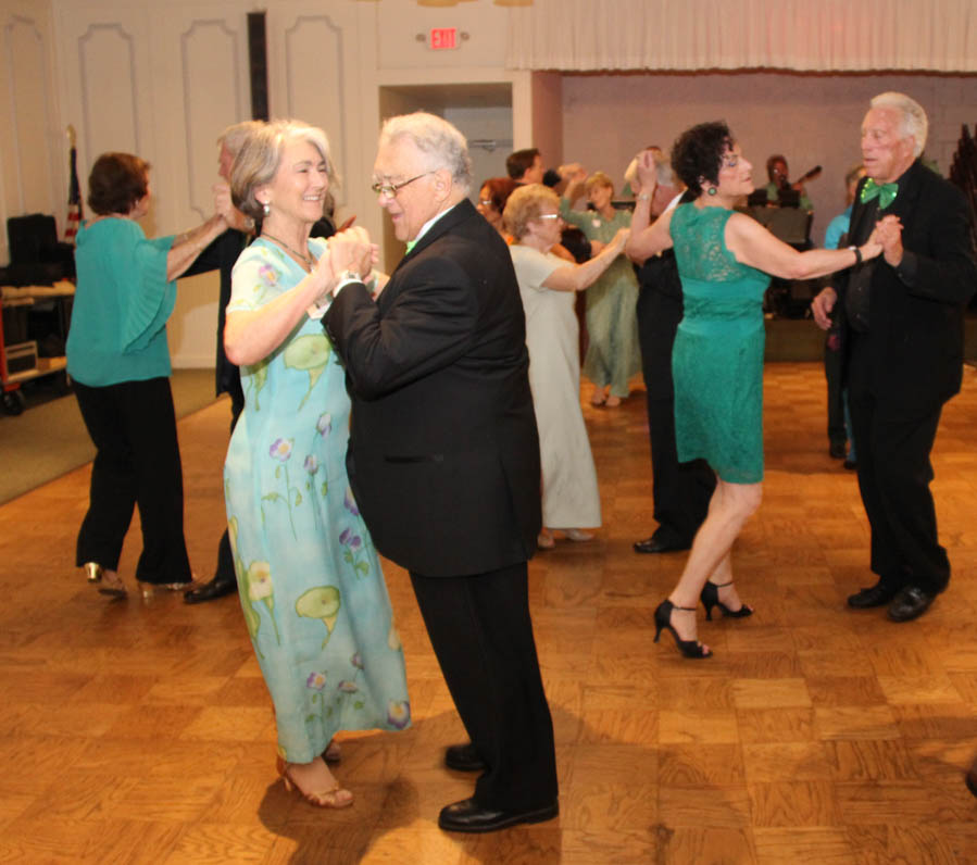 Celebrating St Patrick's Day March 17th 2017 at the Petroleum Club with the Topper's Dance Club