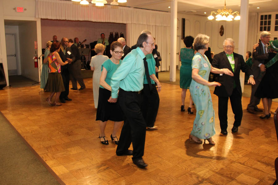 Celebrating St Patrick's Day March 17th 2017 at the Petroleum Club with the Topper's Dance Club