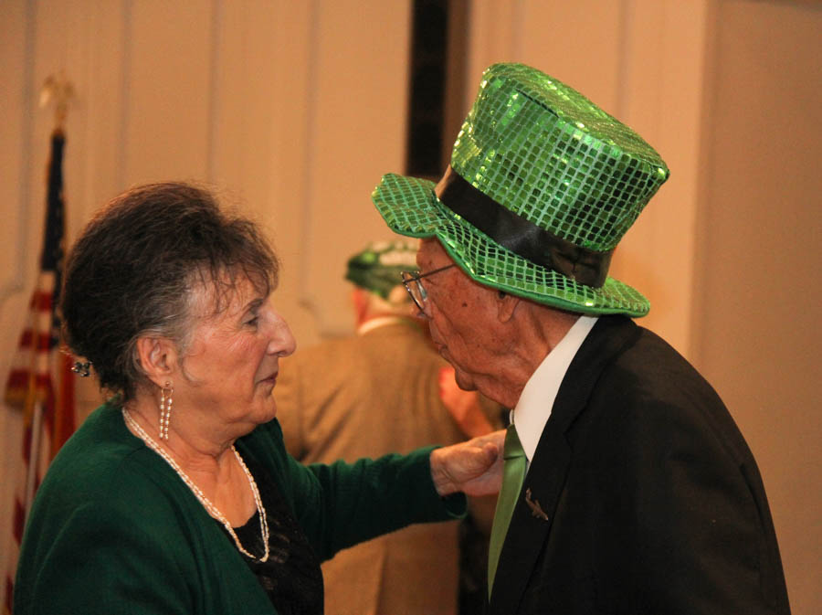 Celebrating St Patrick's Day March 17th 2017 at the Petroleum Club with the Topper's Dance Club