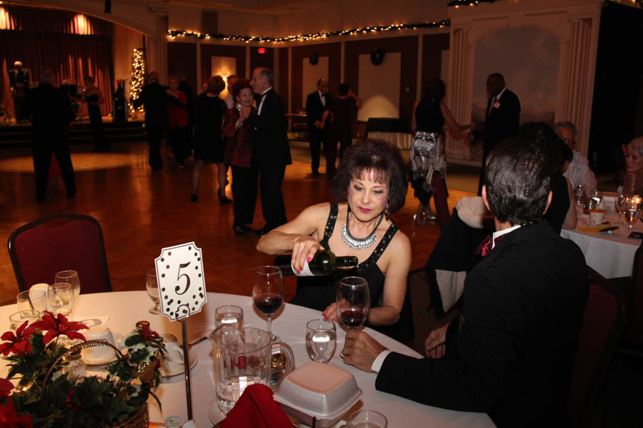 Toppers Mistletoe Ball December 2017 at the Long Beach Petroleum Club