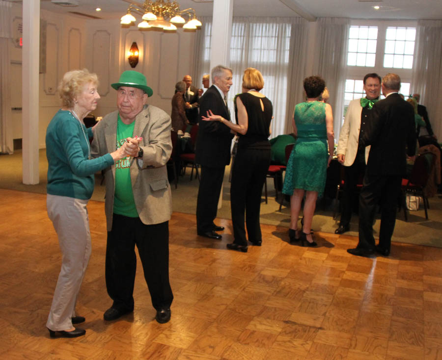 St. Patrick's Day dinner dance with the Topper's Dance Club 2018