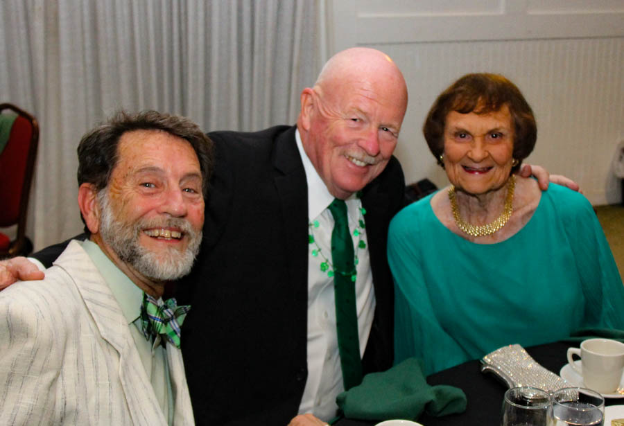 Post dinner dancing at the Topper's St. Patrick's Day dance 2018