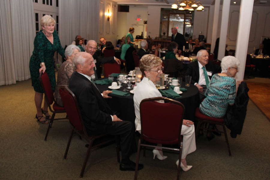 Post dinner dancing at the Topper's St. Patrick's Day dance 2018