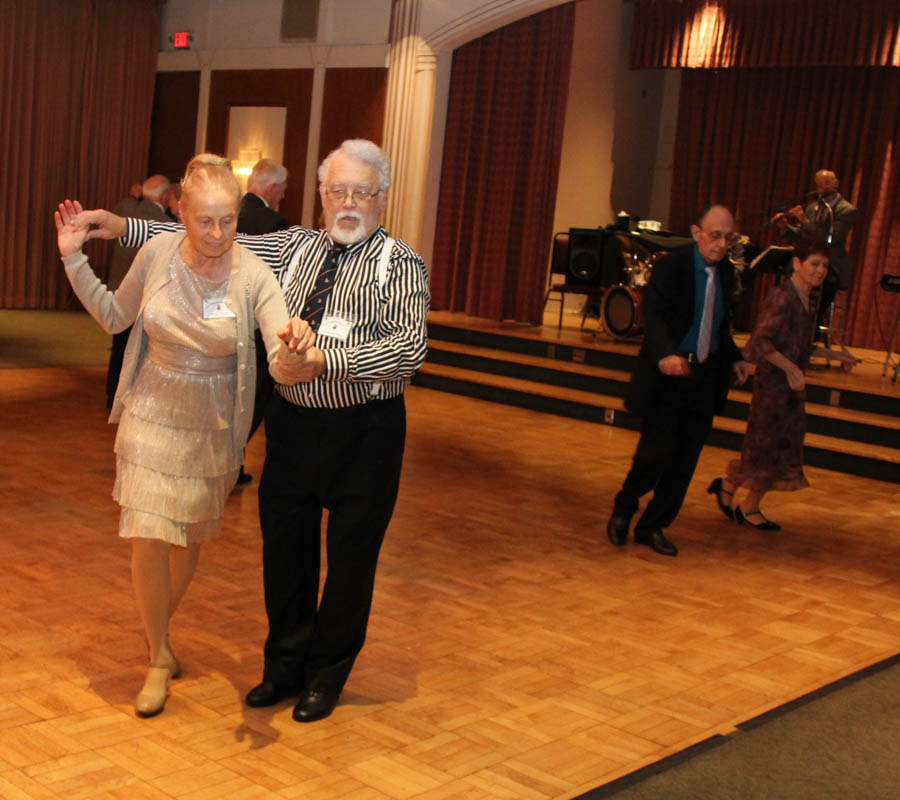 Post dinner dancing at the Topper's Dane Club, Petroleum Club, Long Beach California 11/16/2018