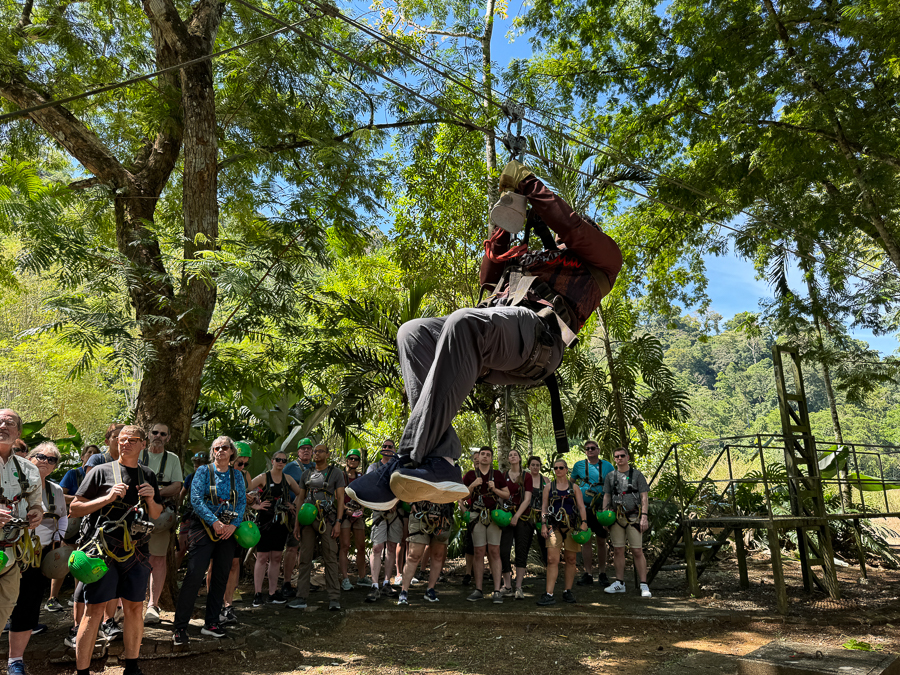 2024-04-13 Zip Lining In Costa Rica