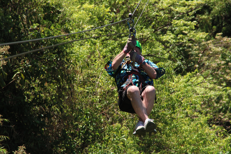 2024-04-13 Zip Lining In Costa Rica