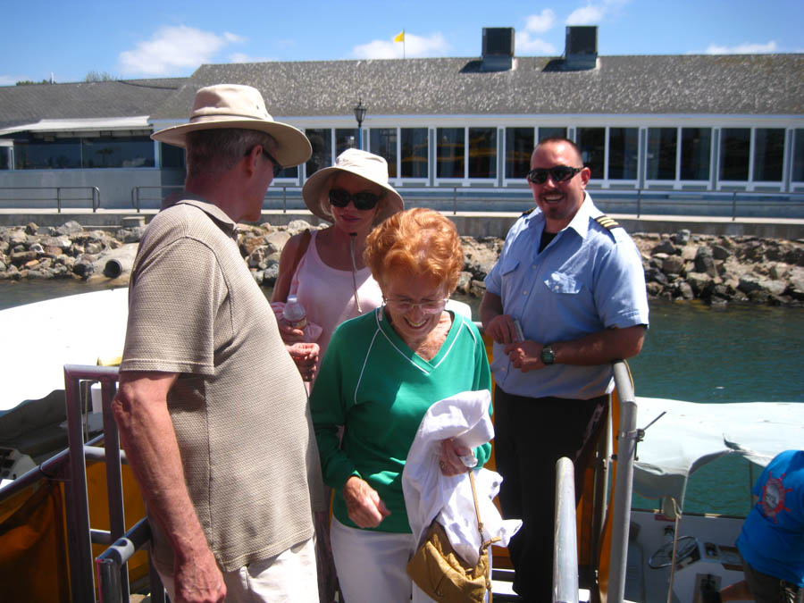 Water taxi and lunch with friends 9/3/2015