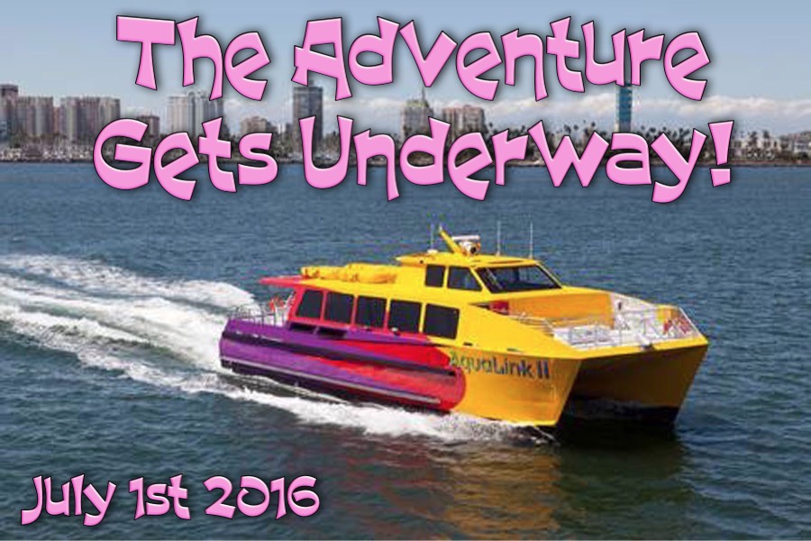 July 1st 2016 Water Taxi Adventure