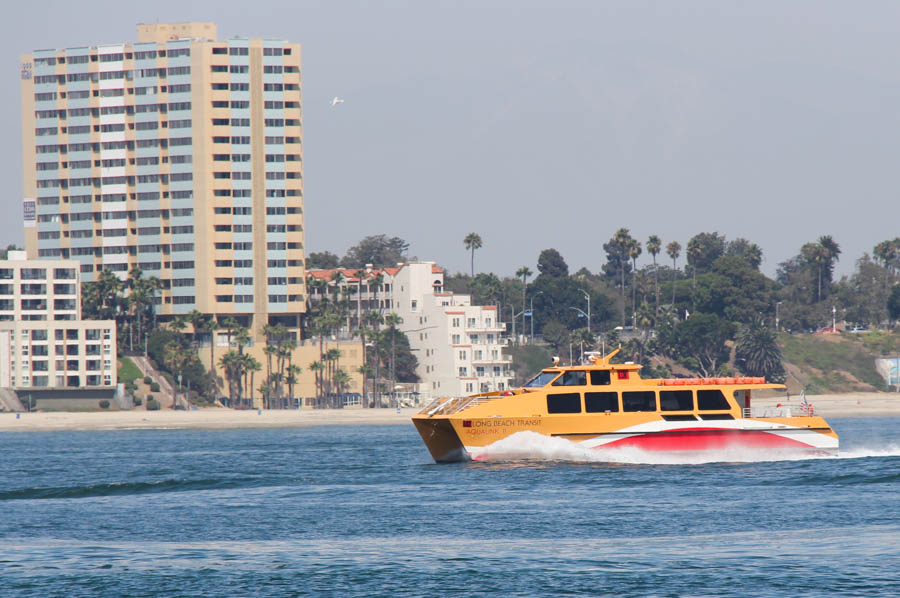 Long Beach Water Taxi with Brian and Jan 3/30/2017