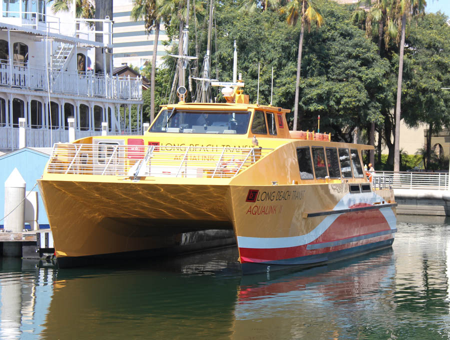 Long Beach Water Taxi with Brian and Jan 3/30/2017