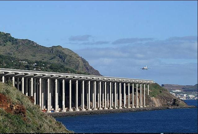 Runway at Maderia Portugal